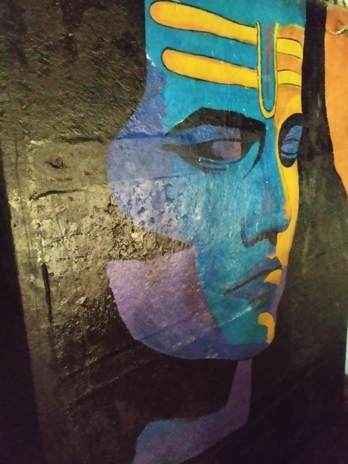 Sacred wall art — Kashi, the city of Shiva